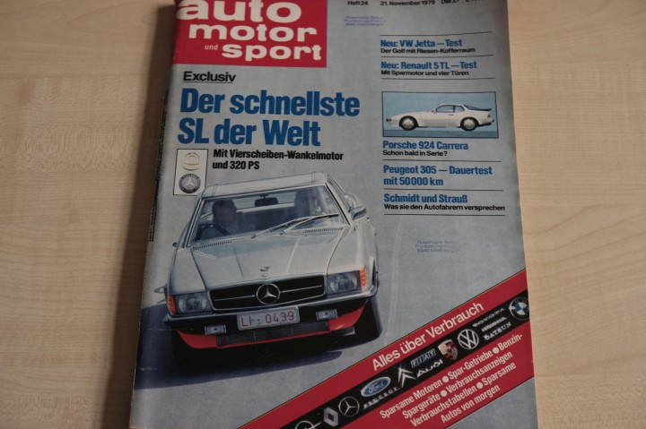 Deckblatt Auto Motor und Sport (24/1979)